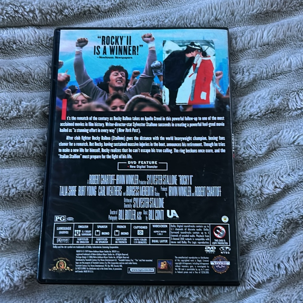 Rocky II DVD - Picture 2 of 3